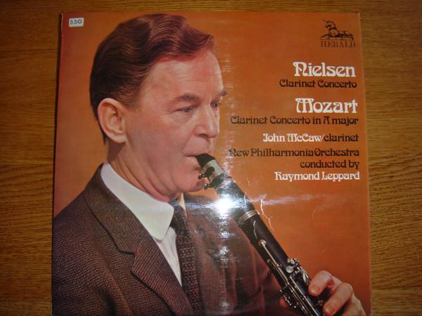 

LP Record JOHN MCCAW, NEW PHILHARMONIA ORCHES - Nielsen, Mozart, Clarinet Concerto UNS239 UNICORN HERALD 1971 UK Classical Used