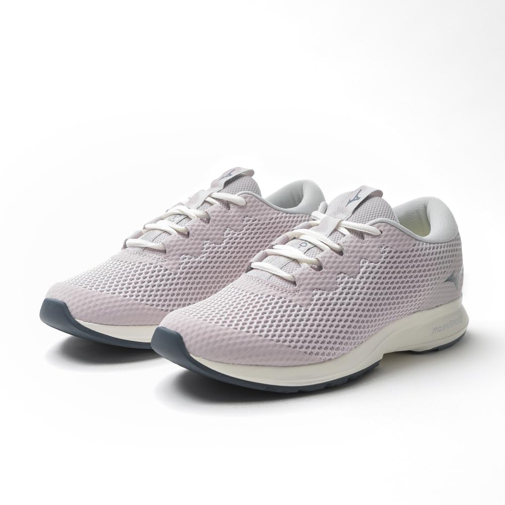 Mizuno 2 Energy Walking Wide Casual Size 3E ME-03 Shoes, Lightweight, Fit, Sneakers, Ivory, 23.0 cm,