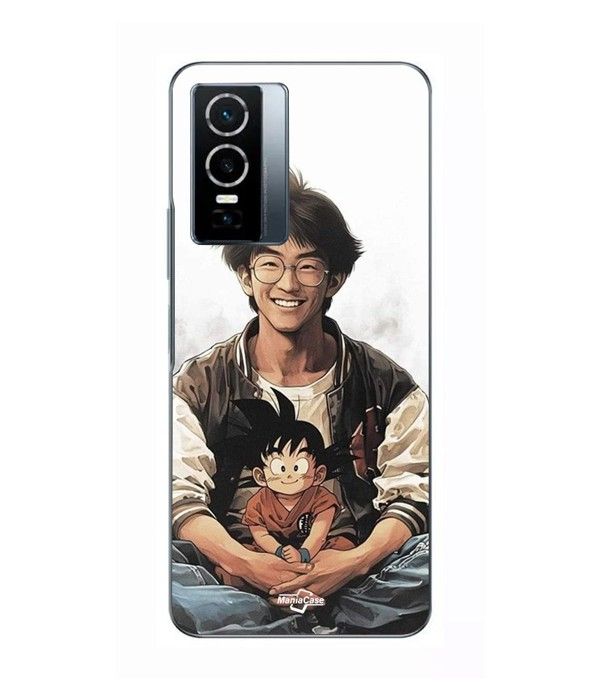 Coque Pour Vivo Y76 5G Akira Toriyama Goku enfant Maniacase