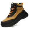 Waterproof Safety Shoes for Men Anti Puncture Work Sneakers Steel Toe Shoes Man Anti-slip Work Shoes Anti-puncture Work Boots