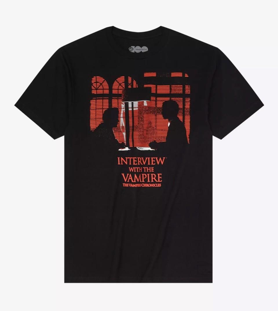 NWT Rare Interview With The Vampire Goth T-Shirt Size Medium Unisex L