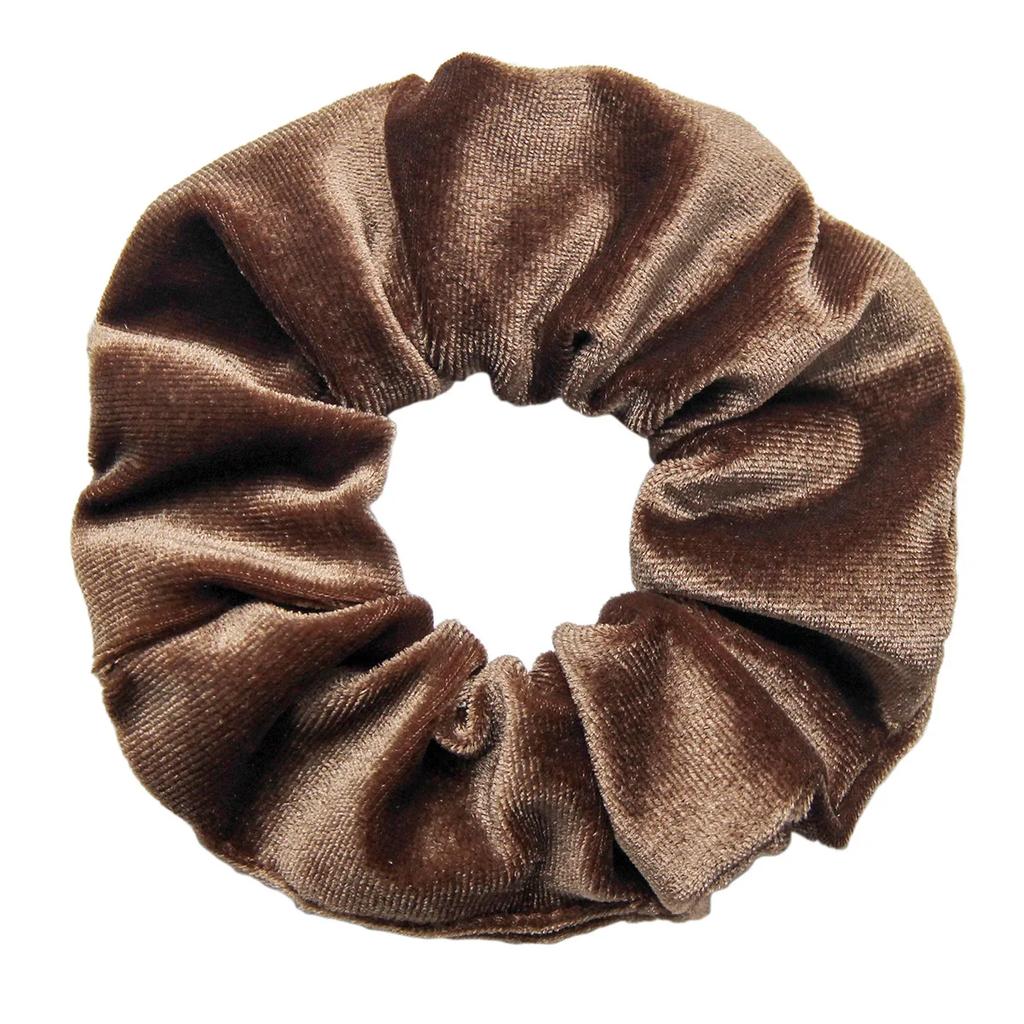 45 Colors Large Vintage Velvet Scrunchies Girls Elastic Hair Bands Ponytail Holder Ties Rubber Bands Fashion Women Accessories