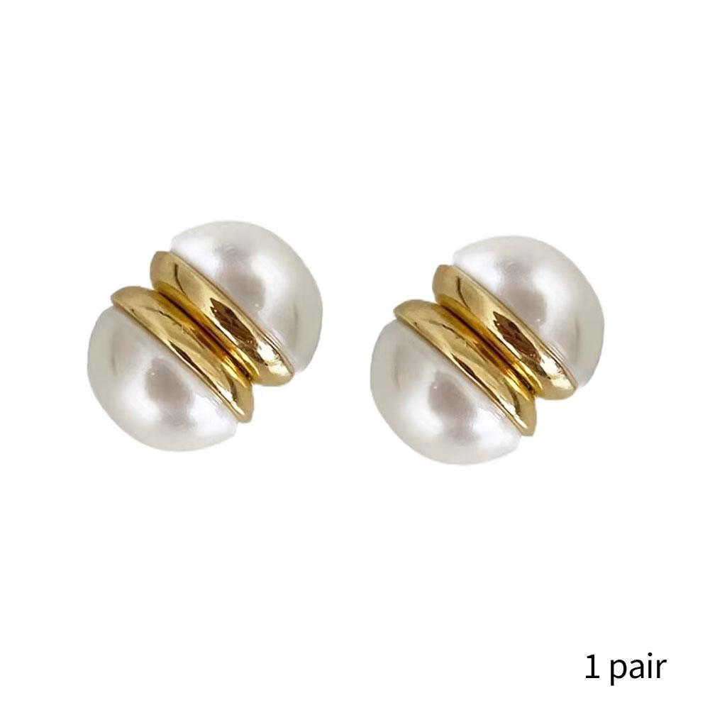 

1 пара магнитных клипс для ушей, серьги-пусеты без прокола для женщин