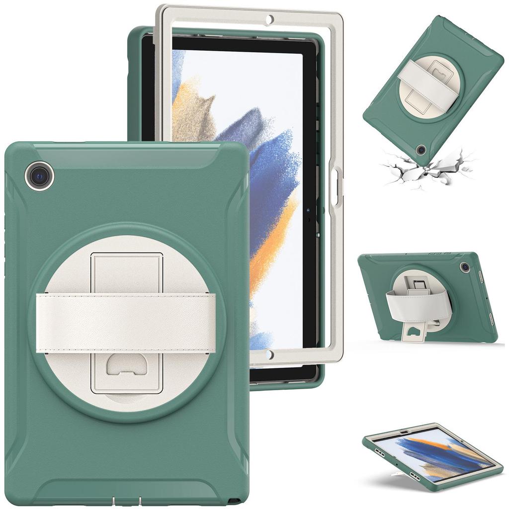 Tab A8 10.5-Inch Anti-Fall Skin-Feel Tablet Case with Rotating Handheld Bracket