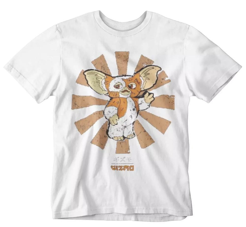Gizmo Gremlins T-Shirt Retro Cool Gift Tee Horror Movie 80s UK Unisex T-Shirt S