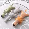 2025 Cute Plush Squeaky Dog Toys for Large Dogs Durable Fleece Chew Molar Toy Pet Accessories