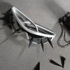 Fashion Metal Rivet Studded Sunglasses with Siliver Frame UV400 Protection Eyeglasses for Hiphop Streetwear Accessory
