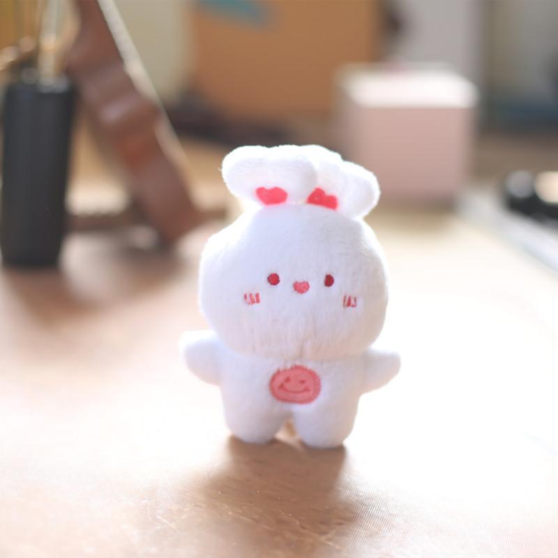 Animal Rabbit Cute Plush Keychain Backpack Accessory Super Soft For Teens