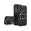Coque support magnétique à couverture complète pour dissipation de la chaleur pour iPhone 16 Pro Max/15/13, Édition Été.