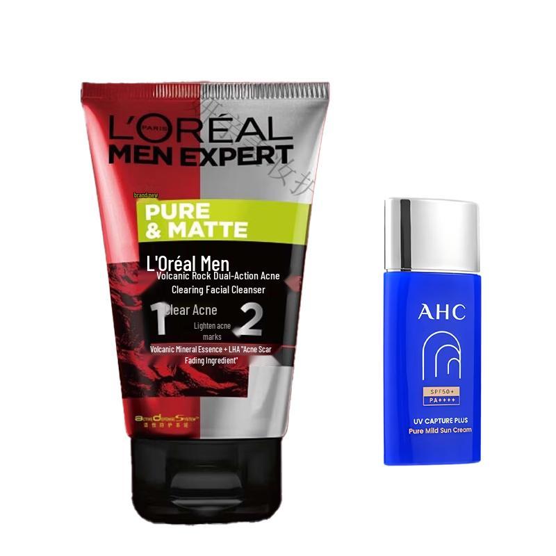 L Oréal Men s Oil Control Acne Skincare Set