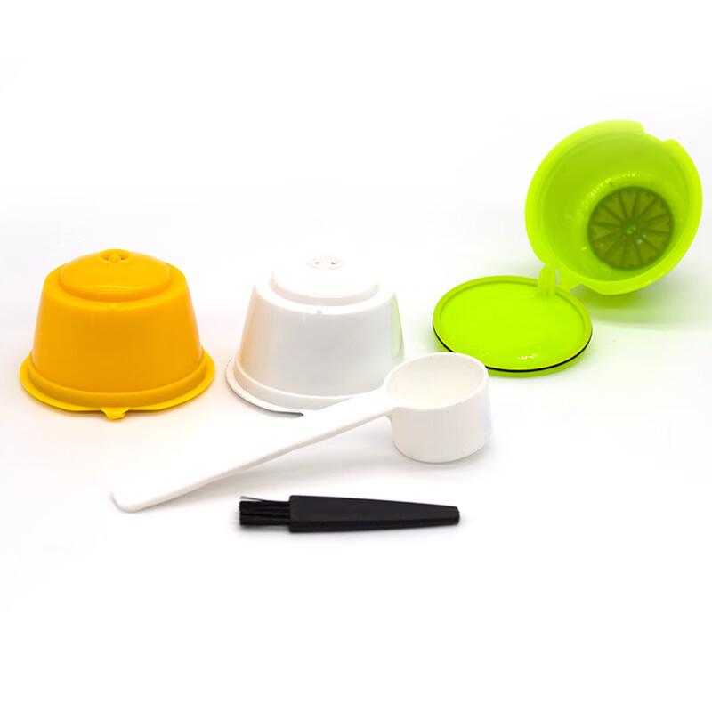 Reusable Coffee Pods with Spoon & Brush (3-Pack)