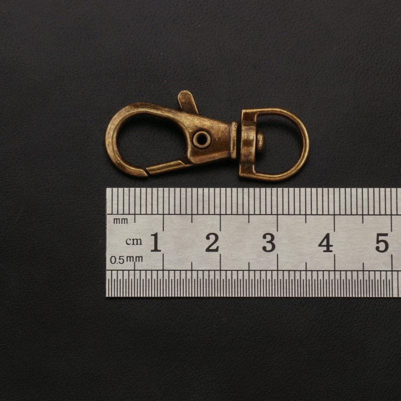 Lobster Clasp Swivel Snap Hook Keychain for Bags and Luggage