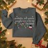 Christmas T-Shirts And Sweatshirts, Women'S Sweatshirts, Long-Sleeved Pullover Sweatshirts, Women'S Long-Sleeved Tops