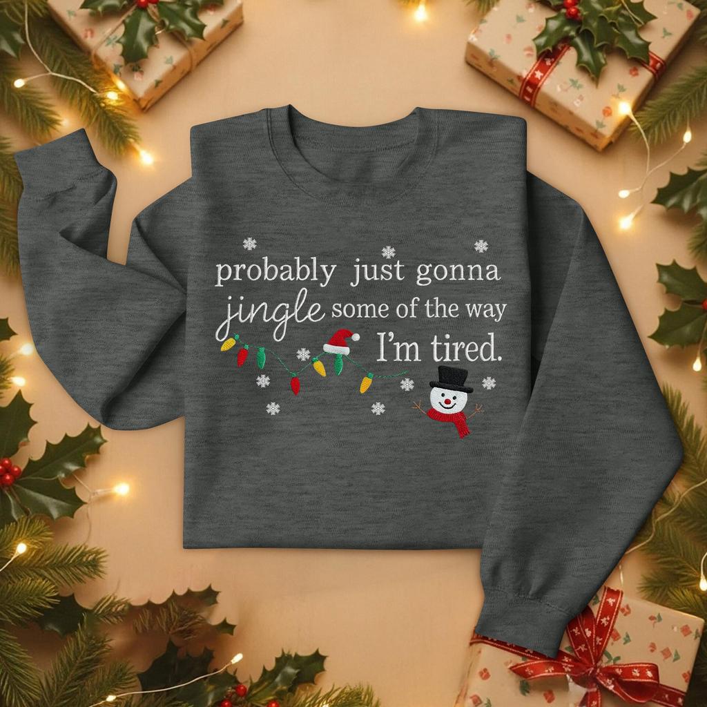 Christmas T-Shirts And Sweatshirts, Women'S Sweatshirts, Long-Sleeved Pullover Sweatshirts, Women'S Long-Sleeved Tops