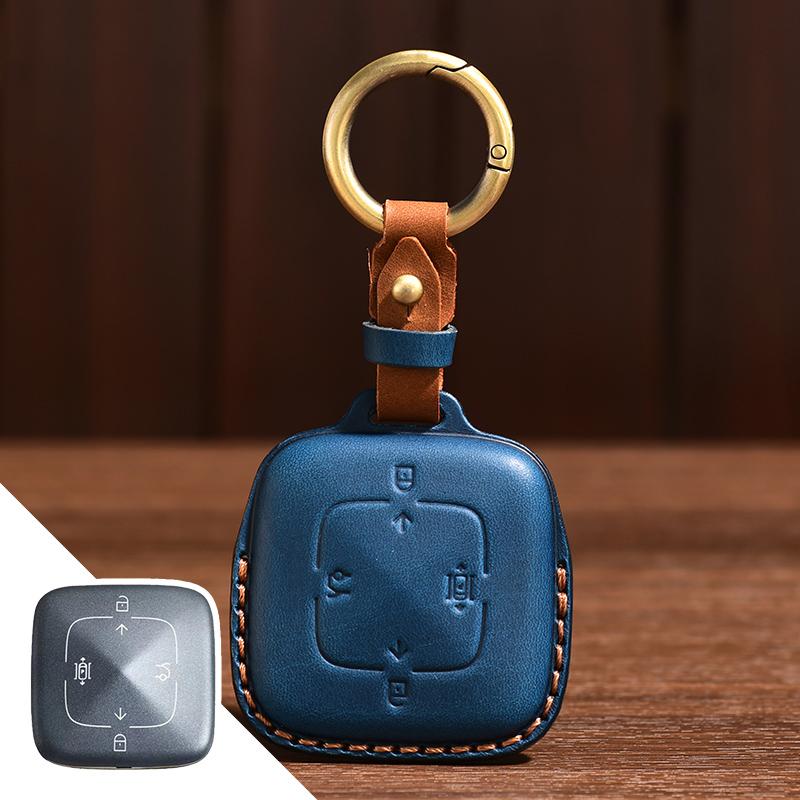 Suitable For Zeekr Car Key Cover Zeekr X/001/009 Leather Keyscase Protector