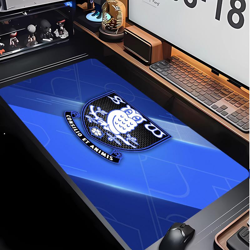 Sheffield Wednesday Football Pattern Mouse Pad Non?Slip Rubber Base Gaming Mousepad For Desk Office Home
