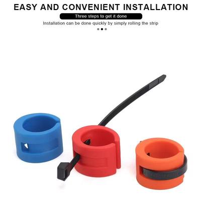 4Pcs Bicycle Chainstay Protector MTB Road Bike Frame Collision Rubber Protection Ring Scratch-Resistant Cycling Accessories