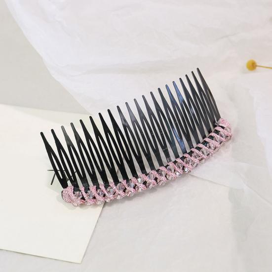Haarkamm-Clip Leicht zu tragen Glänzend Rutschfest Polsterung Haar Prinzessin Styling Kopfschmuck Haarschmuck