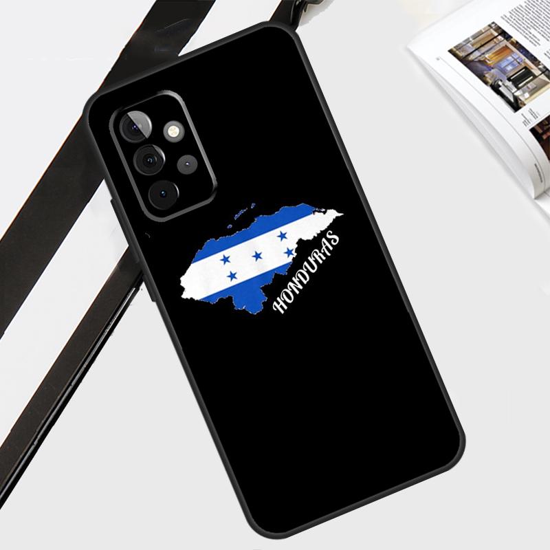 Honduras Flag Case For Samsung Galaxy A56 A36 A26 A16 A06 A54 A34 A14 A12 A22 A32 A52 A13 A53 A15 A35 A55
