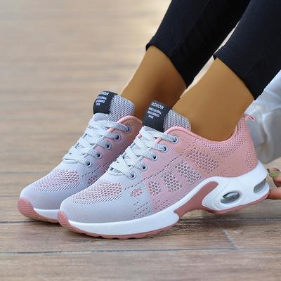 Fashion Fashion Women Sneakers Lace Up Women's Sneakers Plus Size Platform Shoes Soft Breathable Zapatillas Mujer Female Footwear