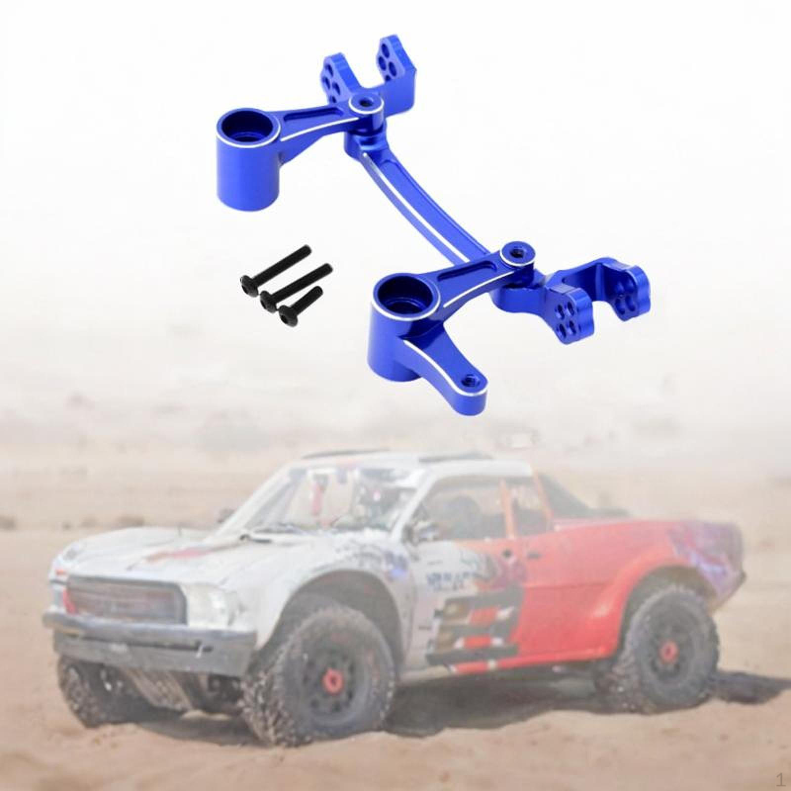 

Рульова група Передня частина шасі Оновлення Хвостовий підлокітник з алюмінієвого сплаву Легка модель автомобіля на радіоуправлінні синій