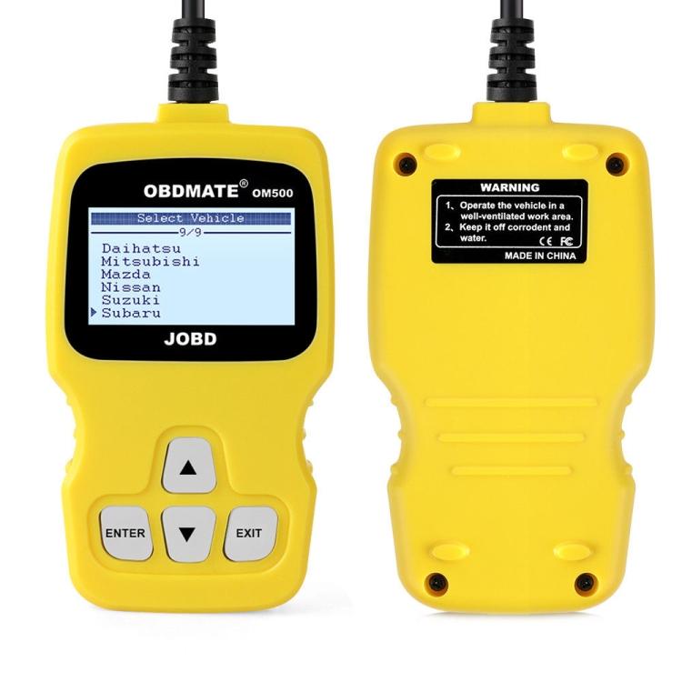 

Считыватель кодов OBDMATE OM500 OBDII / EOBD / JOBD(желтый) жёлтый
