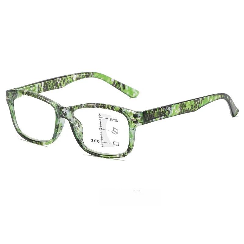 

Fashionable Printed Multifocal Presbyopia Glasses High-Definition Comfortable Reading Glasses With Plus Diopters +1.0 To +4.0 4.0