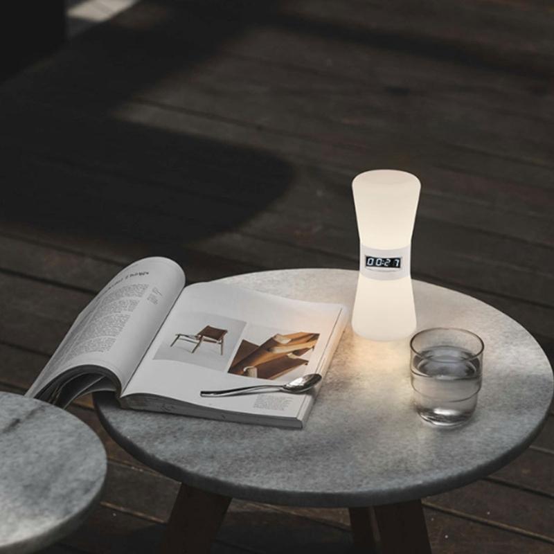 Visual LED Timer Quiet Rechargeable Hourglass For Kitchen Study Office With 600mAh Battery