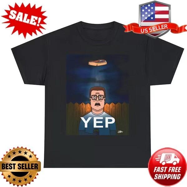 

Hank Hill Nope Yep Parody King of the Hill Unisex Heavy Cotton T-Shirt S-5XL 3XL