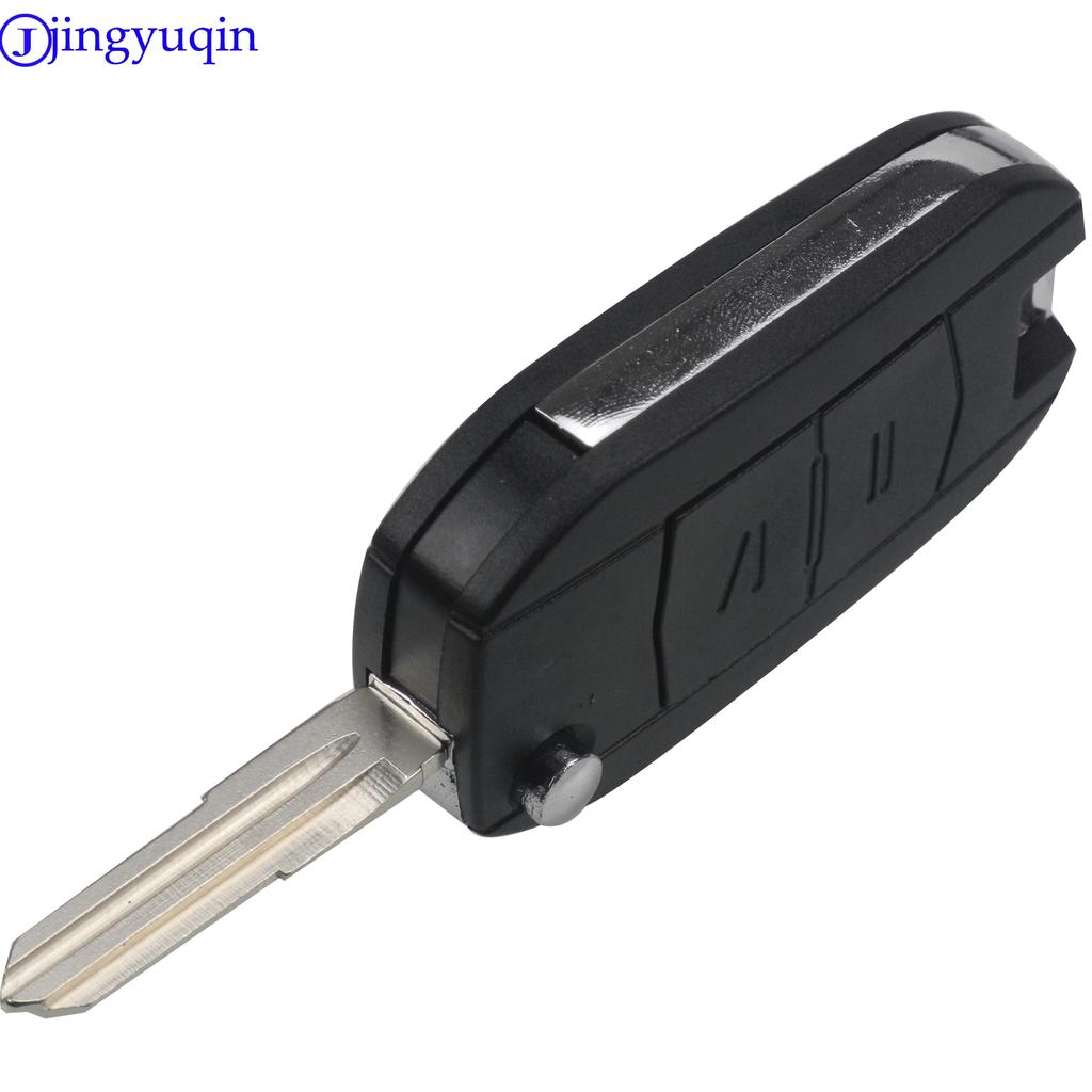 Jingyuqin Modified 2/3 B Remote Case Car Key Shell Fob For Vauxhall Opel Corsa C Combo Tigra Meriva Agila