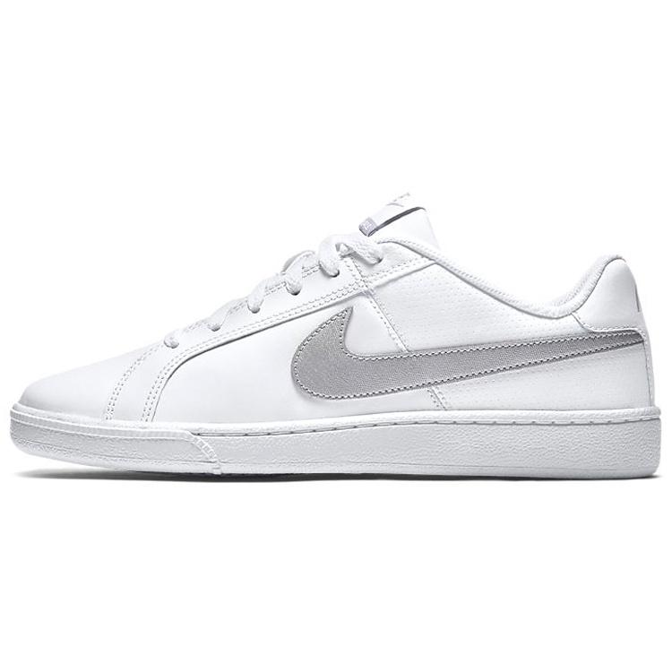 (WMNS) Nike Court Royale White Metallic Silver Women s 749867-100 EU 36