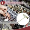HEROFFIX 1PC T Type Spark Plug Socket Wrench Durable Spanner Socket Remover 10.8x7.3cm High