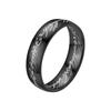 Titanium Steel Special Letter Ring Stainless Steel Ring Perimeter