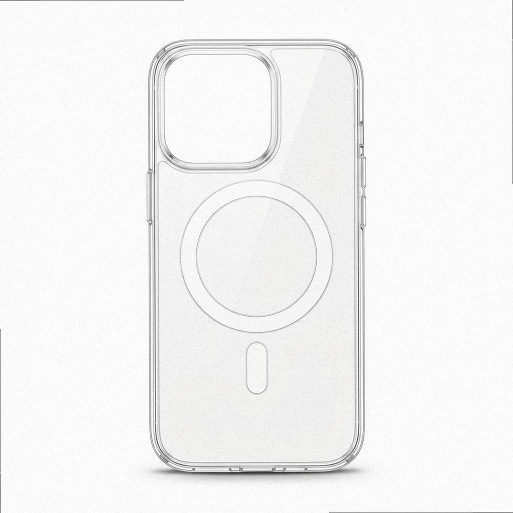 iPhone11Promax acrylic transparent magnetic mobile phone case Apple 11 large hole 11 anti-drop protective case