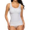 Bauchkontrollierendes Camisole für Damen, Shapewear-Tanktops mit integriertem BH, schlankmachendes Kompressionsoberteil, Weste, nahtloser Body Shaper