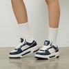 MLB Chunky Liner Low Top Casual Shoes Unisex Navy Blue 3ASXCMN4N-50NYS