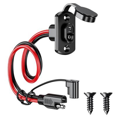 Car Battery Extension   Dc Power Automotive Panel Connector Cables