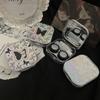 Laser Butterfly Lens Container Women INS Contacts Lens Case Men Color Contact Lenses Storage Box Portable Travel Set