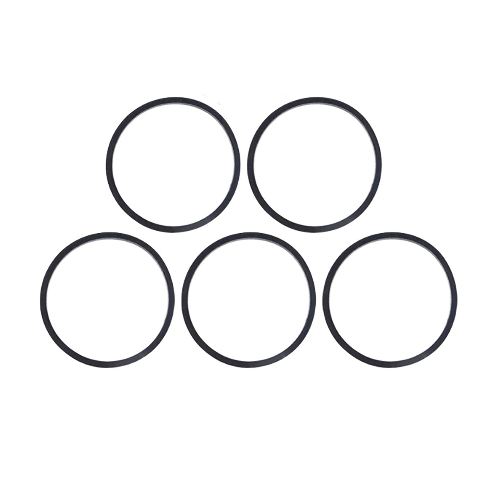 

Width 1.5mm 50-145mm Fold New Rubber Belt for Recorders CDROM Video Machines DVDs Drive (5pcs) 7