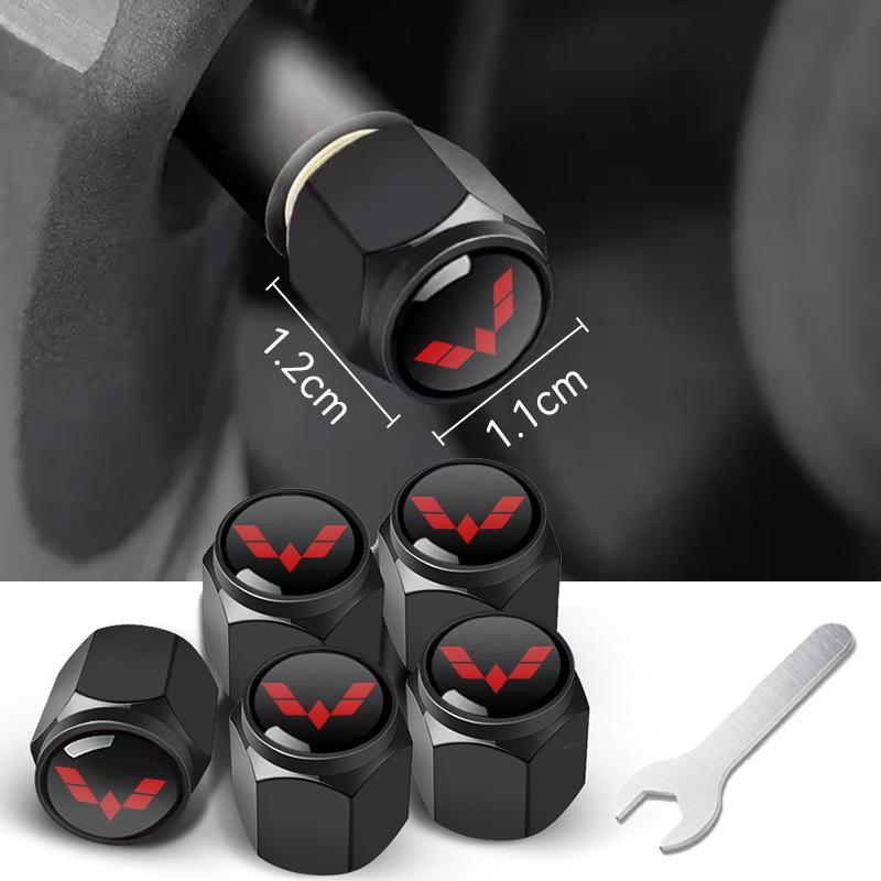 Bouchons de Valve de Pneu Métalliques Antivol Personnalisés