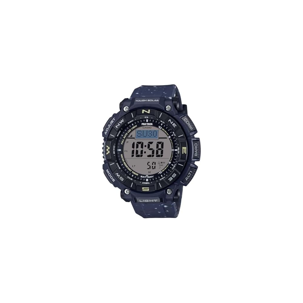 Casio Pro Trek Climber Line Tough Solar Biomass Plastic Men s Watch PRG-340SC-2JF Navy