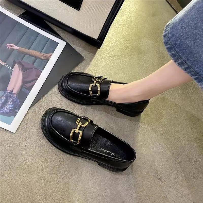 

Женские туфли-лодочки на низком каблуке, элегантные, в корейском стиле, с квадратным каблуком, для женщин, роскошные, женские, оптом, повседневные, летние, популярные 40