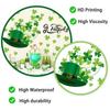 St. Patrick's Day Hat Wall Stickers Suitable for Bedroom Living Room Festive Atmosphere Decoration Stickers