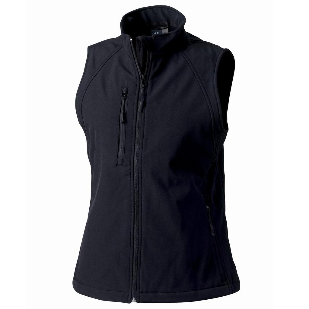Russell Ladies/Womens Soft Shell Breathable Gilet Jacket