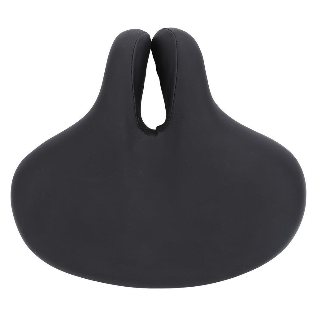 Cycle Saddle PU Leather Foam Padded Water Resistant Ergonomic High Resiliency Lightweight Seat