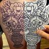 Stencil Thermal Paper Transfer Tattoo Papers Artist Supplies 4-Layers Machine Printing  Hand-drawn
