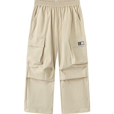Balabala Kids' Unisex Summer Cargo Pants