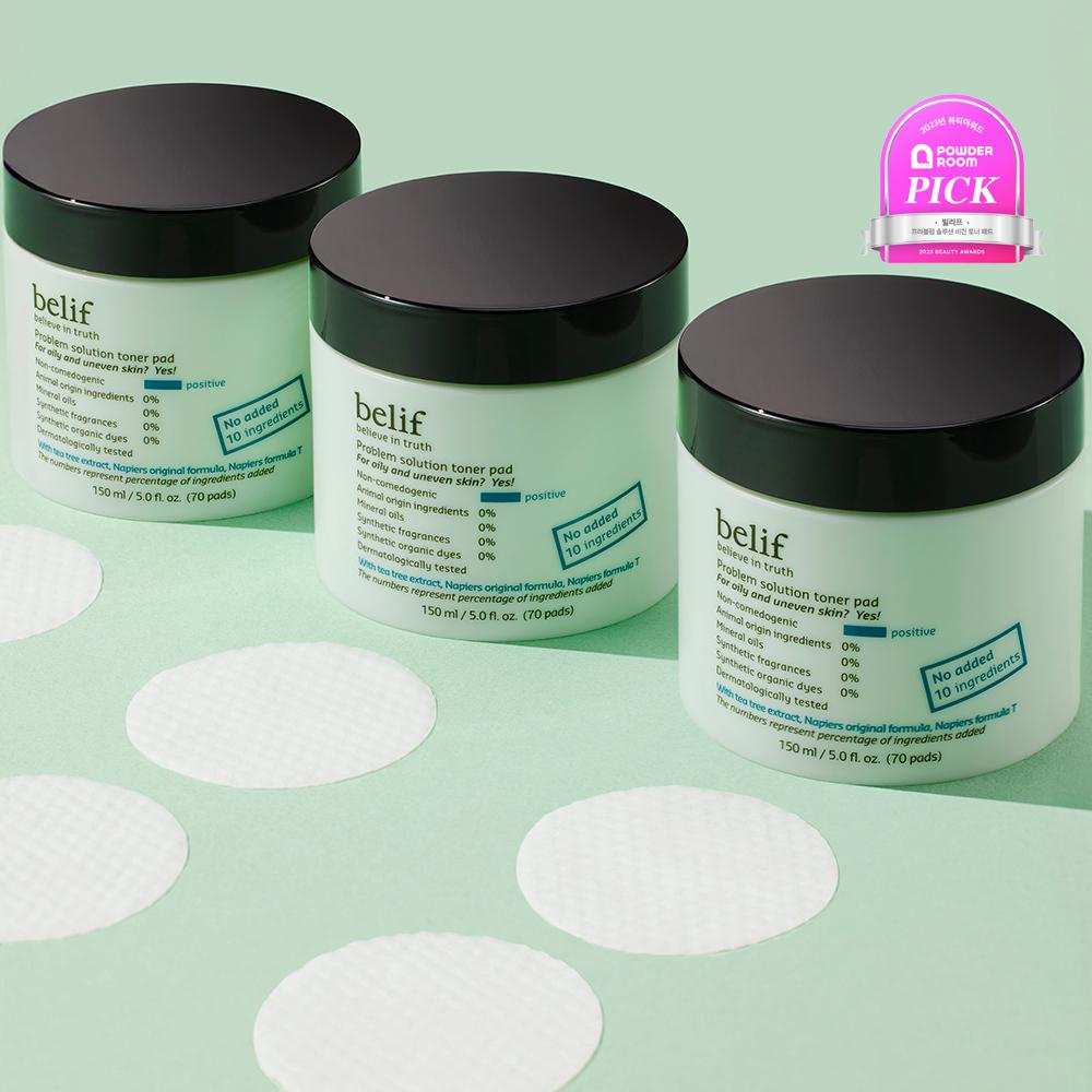 Belif Problum Solution Vegan Toner Pad 70 Sheets