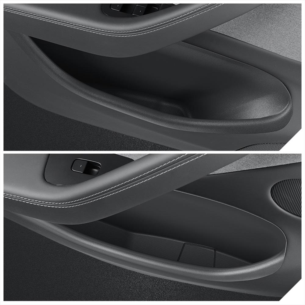 For Tesla Model Y Juniper 2025 2026 Car Full Car Door Storage Box Car Door Storage Tray For Tesla Juniper Interior Accessories