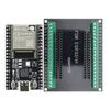 ESP32 Development Board with Port Expansion Board Kit ESP32-32U BT Wifi Module Type-C 38PIN CP2102 ESP32-DevKitC